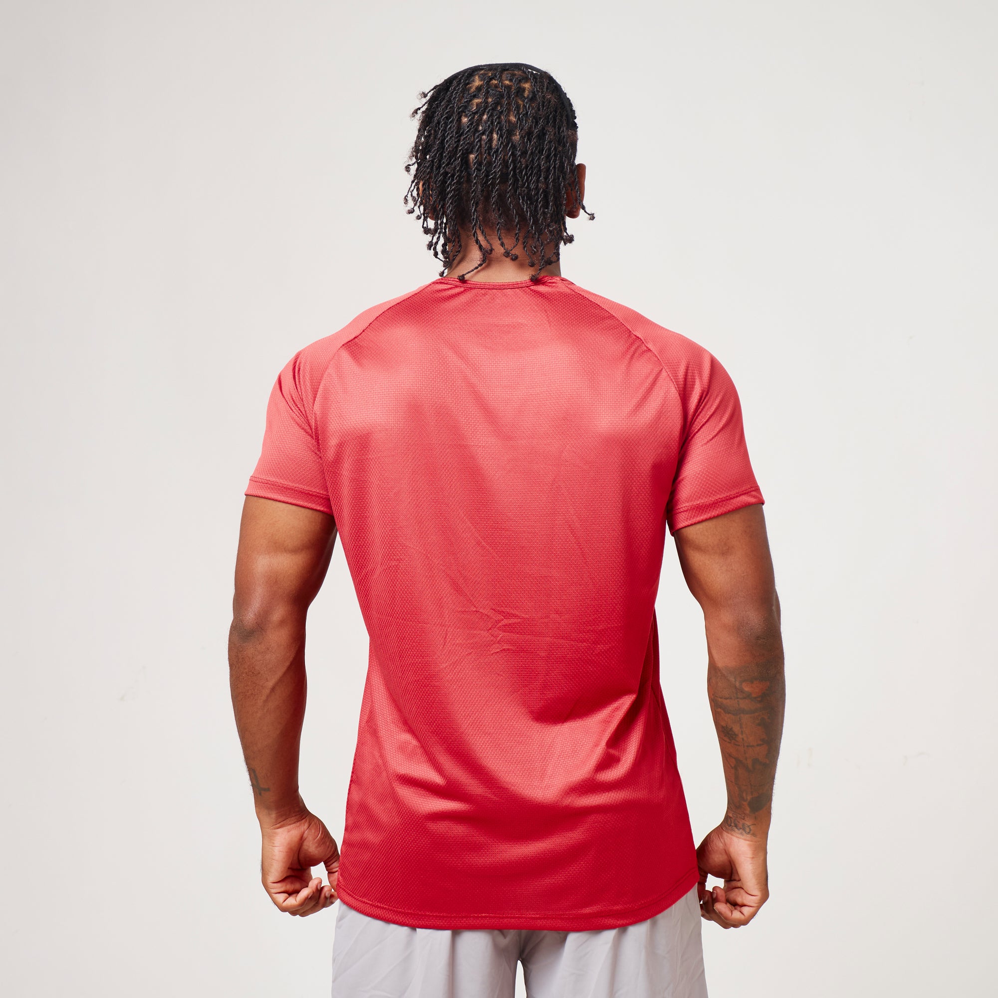 Camiseta Dry Fit Space Horizon Vermelho Mercúrio
