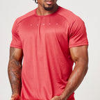 Camiseta Dry Fit Space Horizon Vermelho Mercúrio