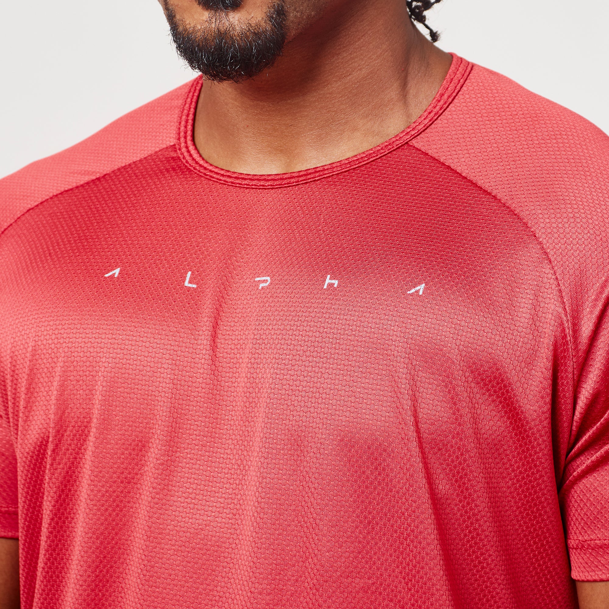 Camiseta Dry Fit Space Horizon Vermelho Mercúrio