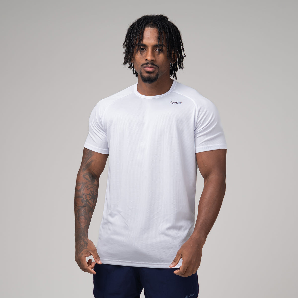 Camiseta Dry Fit Tenacity Shoulder Branco