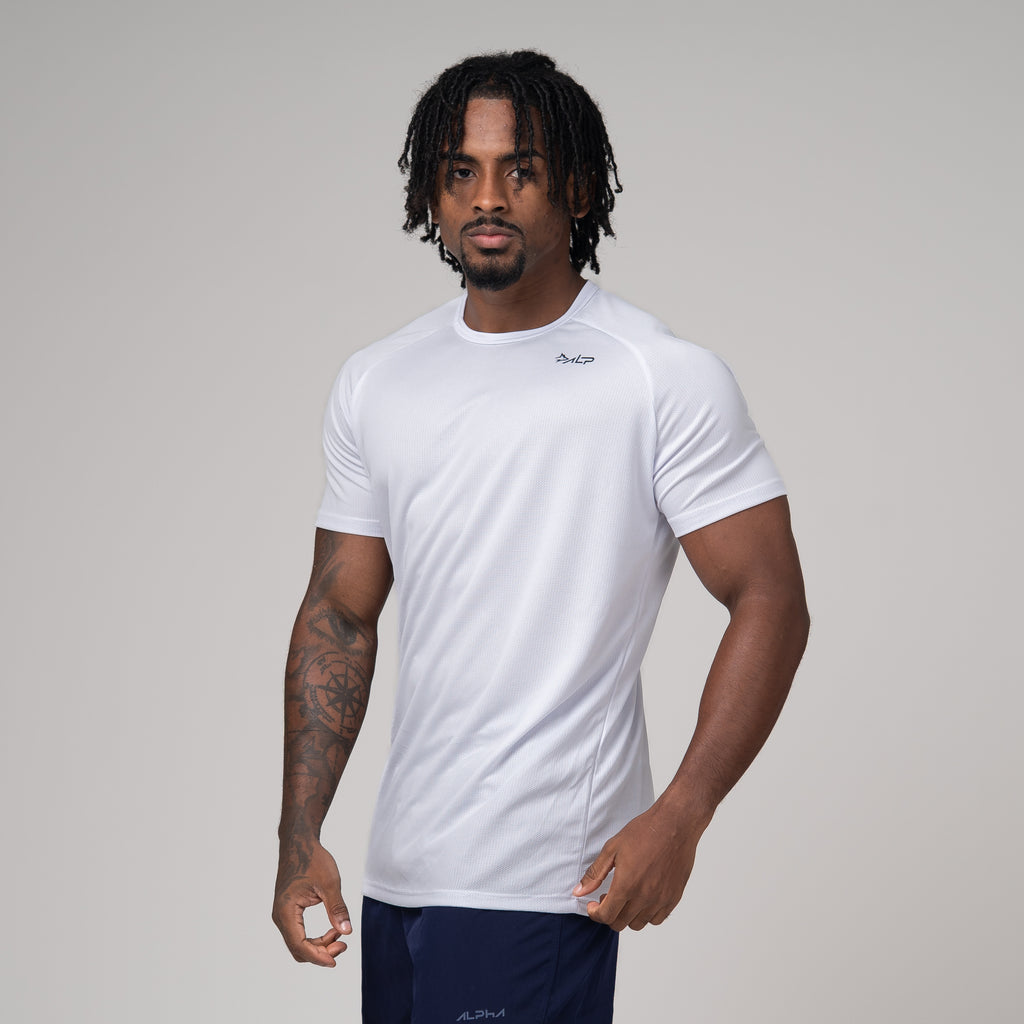 Camiseta Dry Fit Tenacity Shoulder Branco