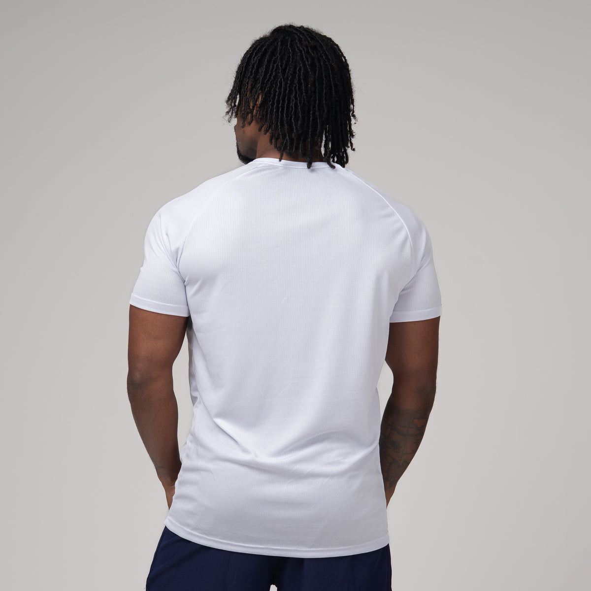 Camiseta Dry Fit Tenacity Shoulder Branco
