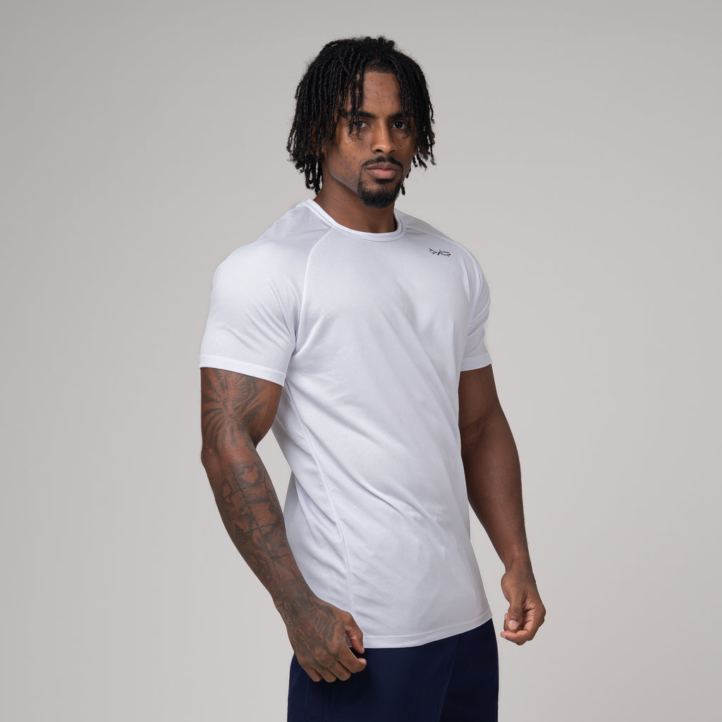 Camiseta Dry Fit Tenacity Shoulder Branco