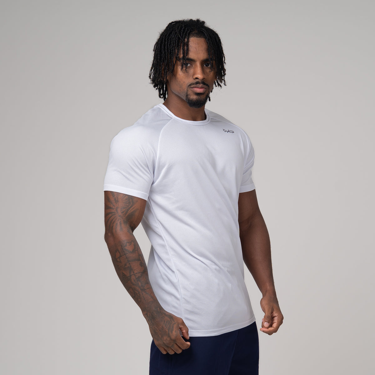 Camiseta Dry Fit Tenacity Shoulder Branco
