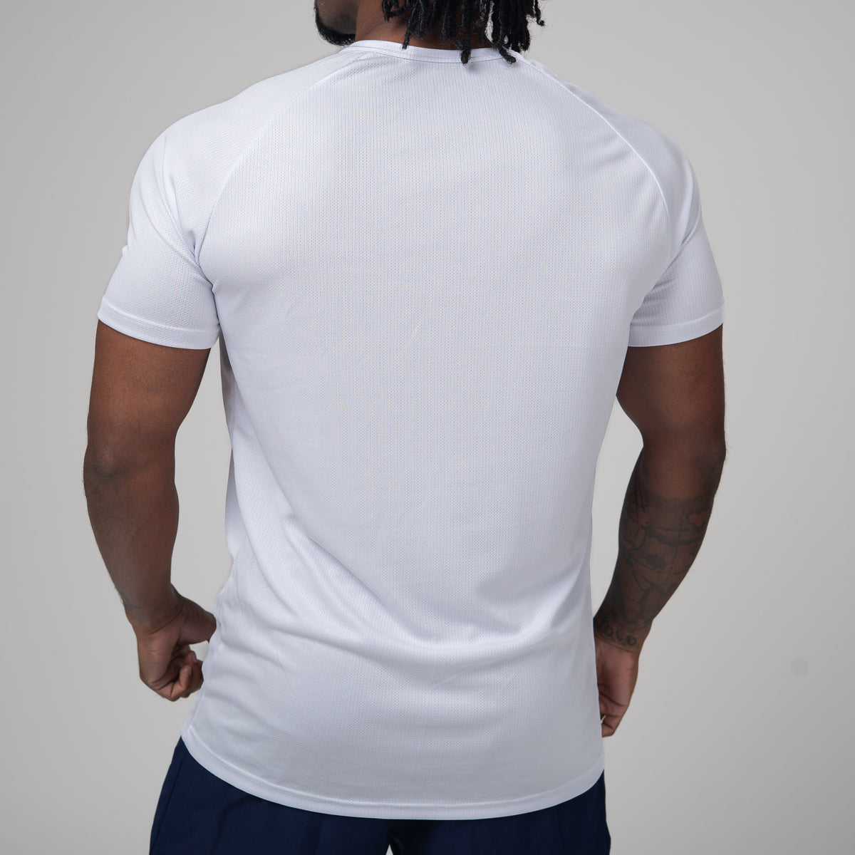 Camiseta Dry Fit Tenacity Shoulder Branco