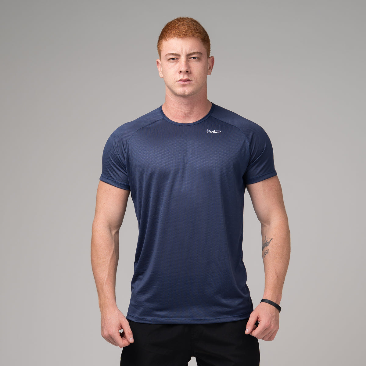 Camiseta Dry Fit Tenacity Shoulder Marinho Ashir