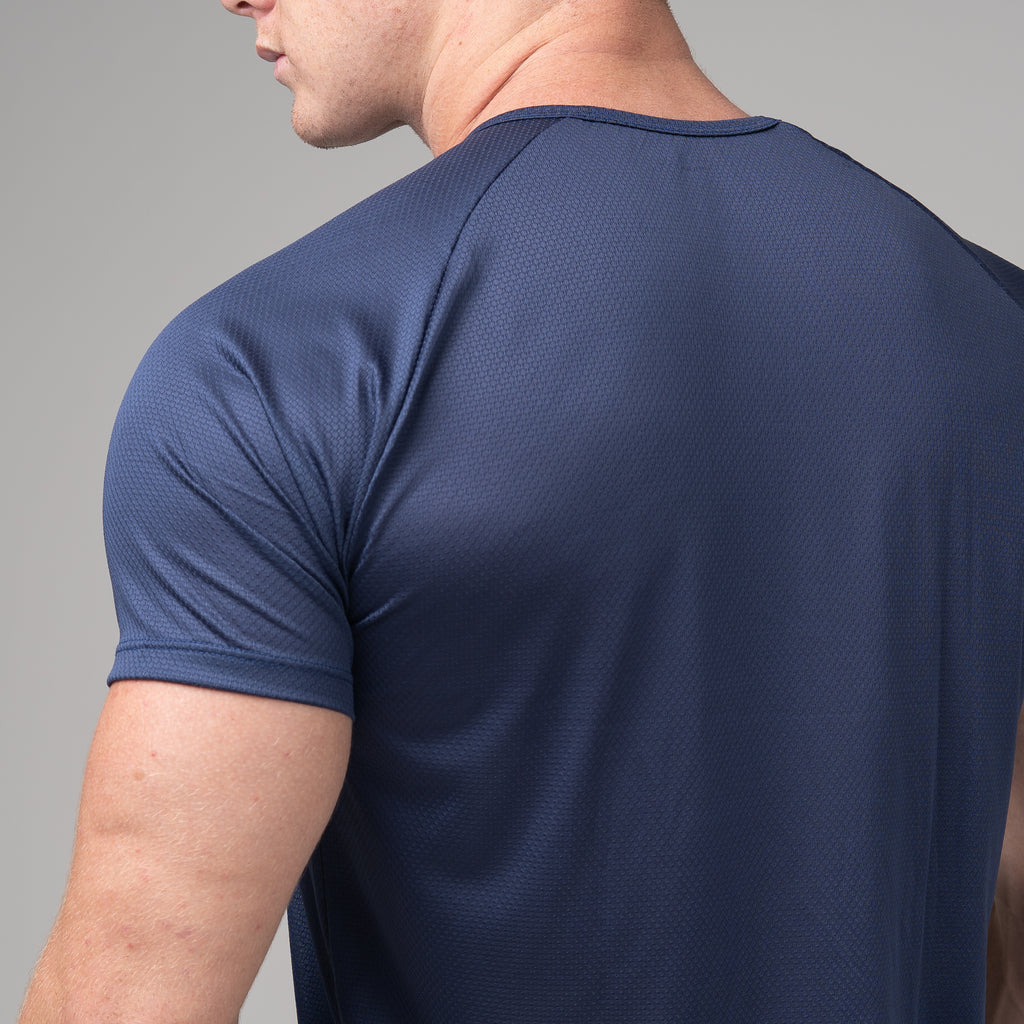 Camiseta Dry Fit Tenacity Shoulder Marinho Ashir