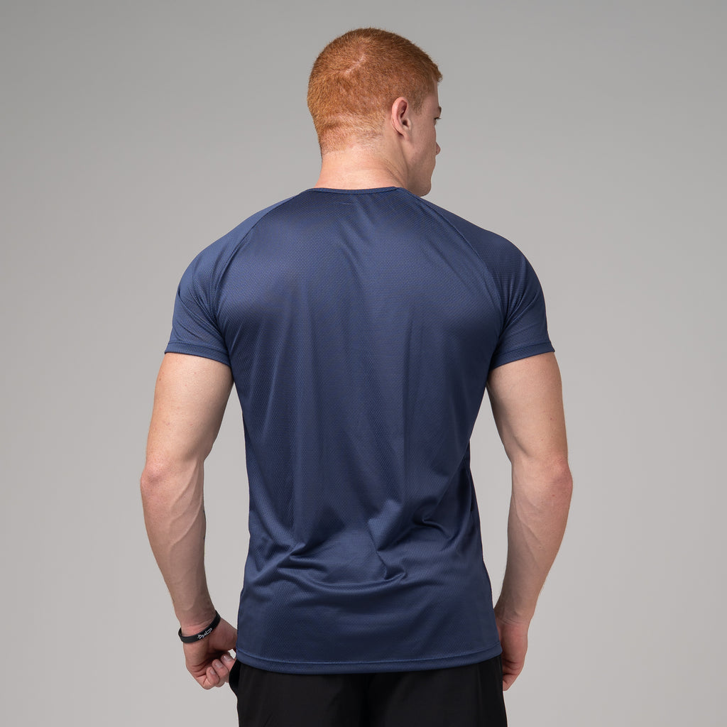 Camiseta Dry Fit Tenacity Shoulder Marinho Ashir