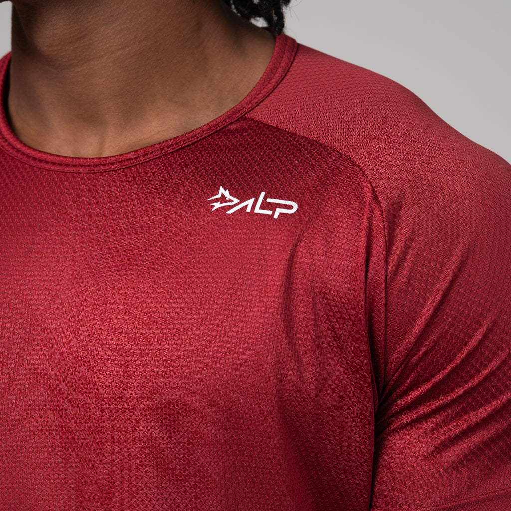 Camiseta Dry Fit Tenacity Shoulder Vermelho Biking