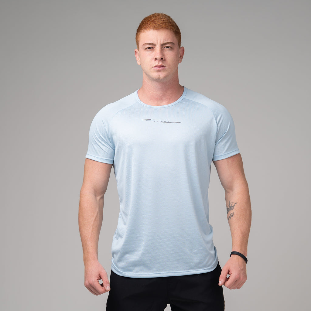 Camiseta Dry Fit Vector Azul Céu
