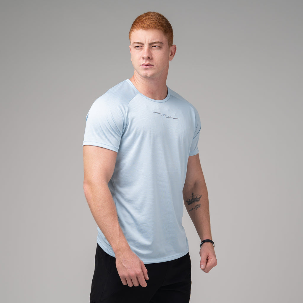 Camiseta Dry Fit Vector Azul Céu