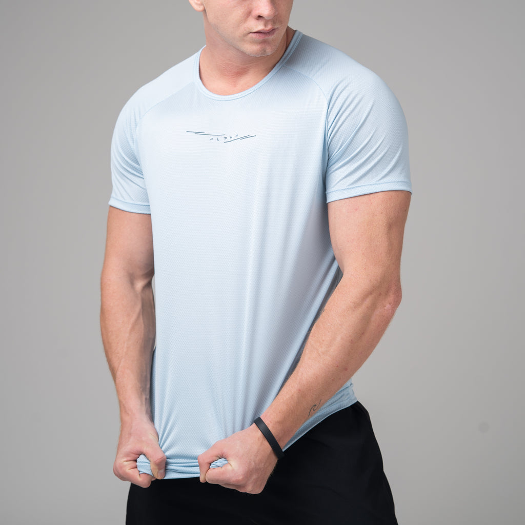 Camiseta Dry Fit Vector Azul Céu