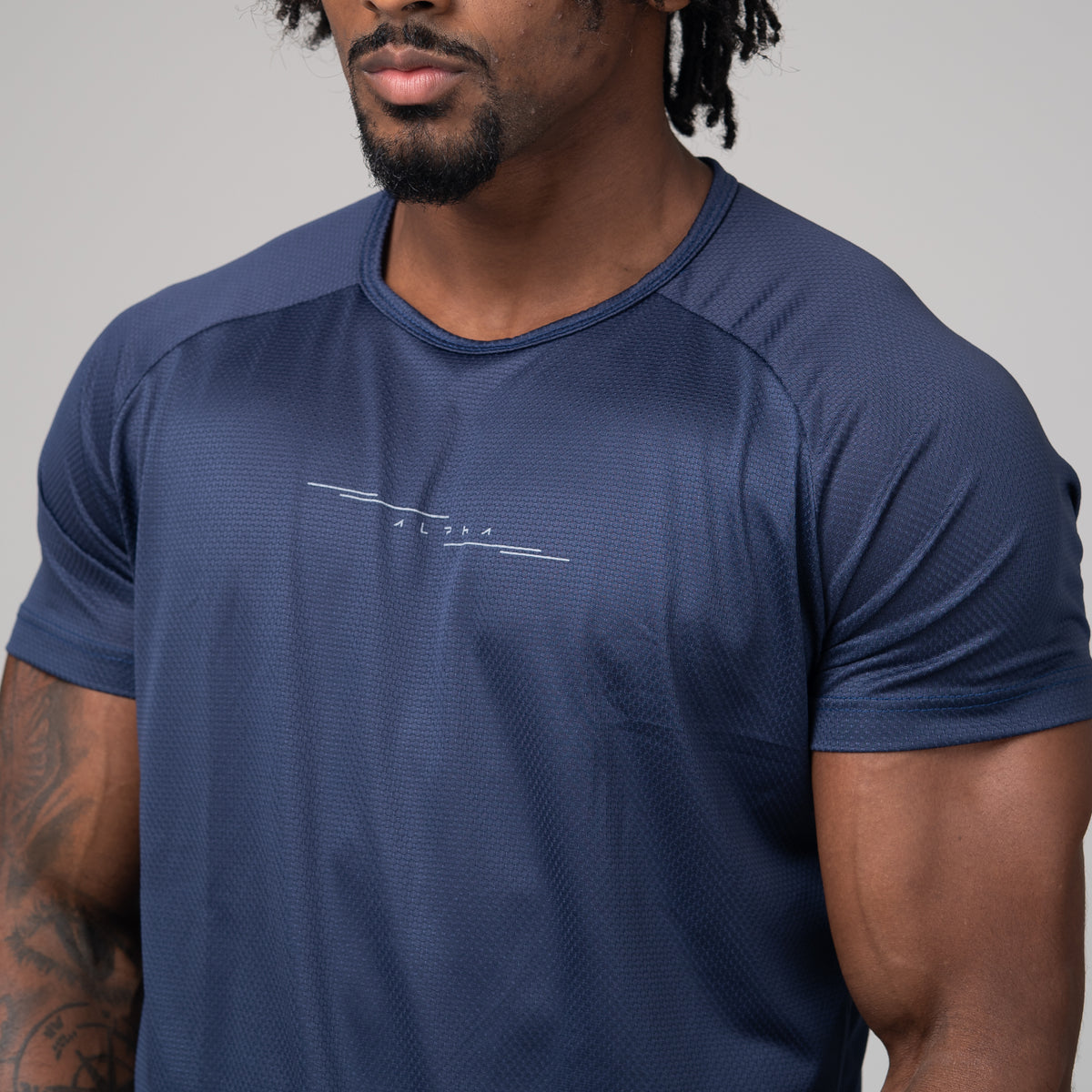 Camiseta Dry Fit Vector Marinho Ashir