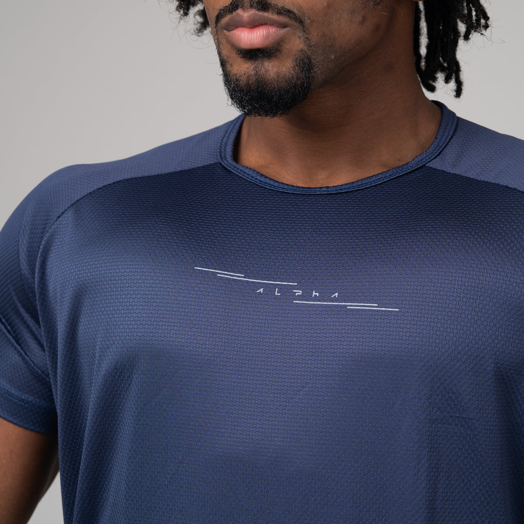 Camiseta Dry Fit Vector Marinho Ashir