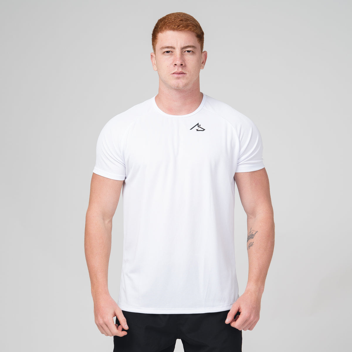 Camiseta Dry Fit Wolf Branco