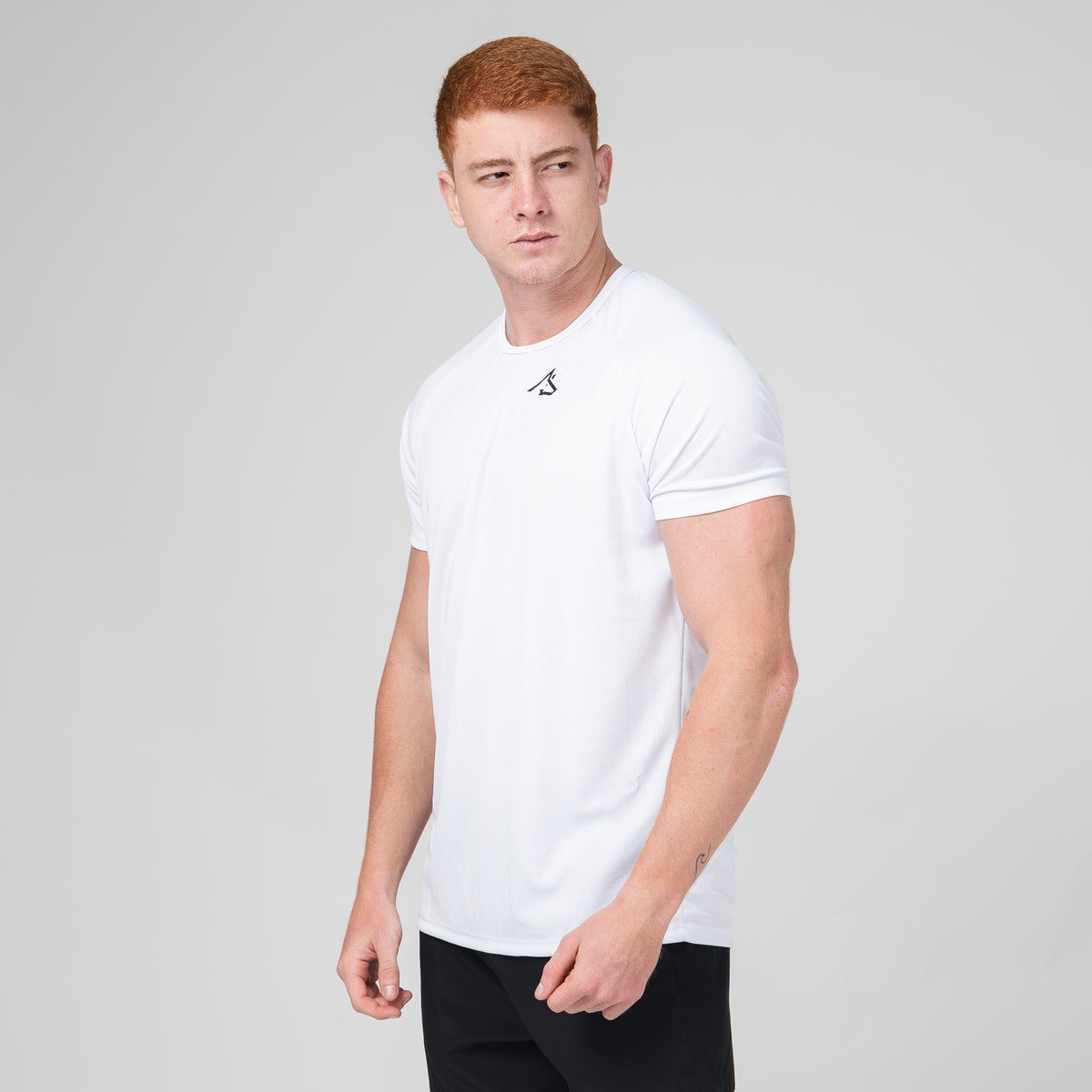 Camiseta Dry Fit Wolf Branco