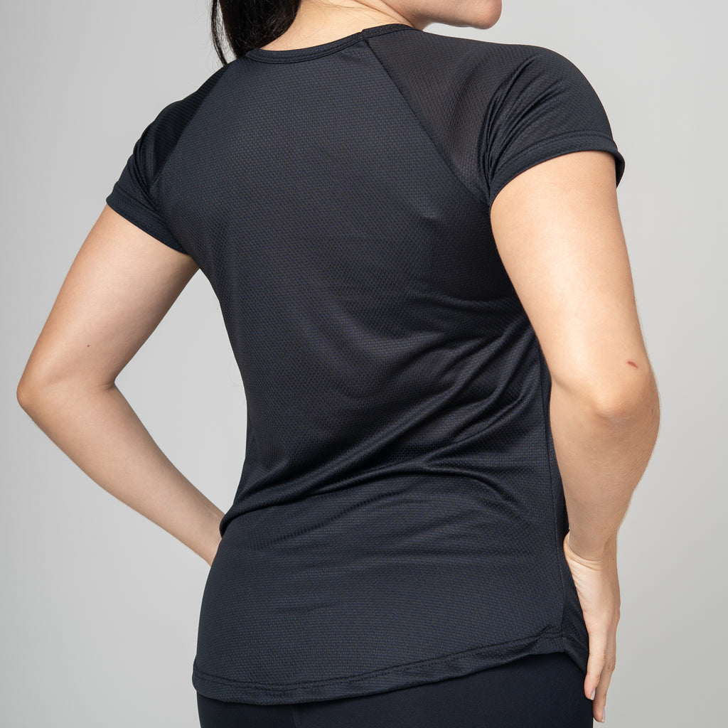 Camiseta Feminina Dry Fit Fluid Preto