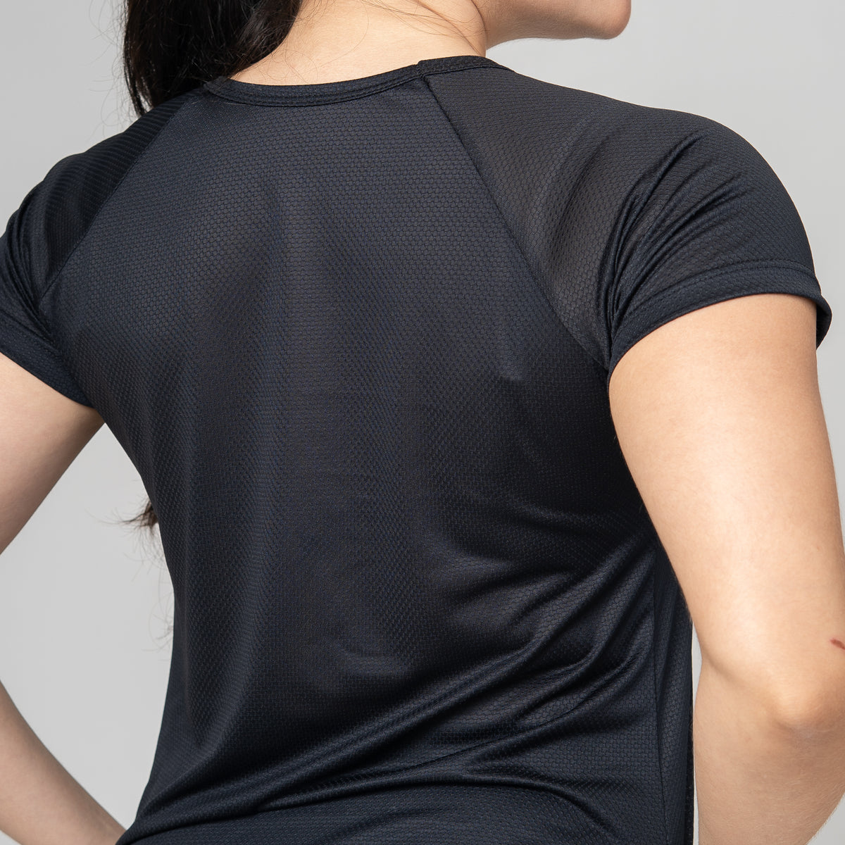 Camiseta Feminina Dry Fit Fluid Preto