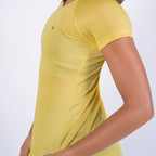 Camiseta Feminina Dry Fit Light Lupus Amarelo Tropical