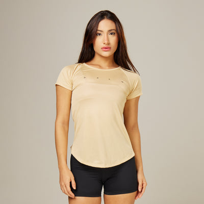 Camiseta Feminina Dry Fit Light Lupus Areia