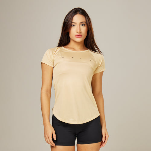 Camiseta Feminina Dry Fit Light Lupus Areia