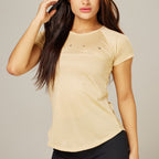 Camiseta Feminina Dry Fit Light Lupus Areia