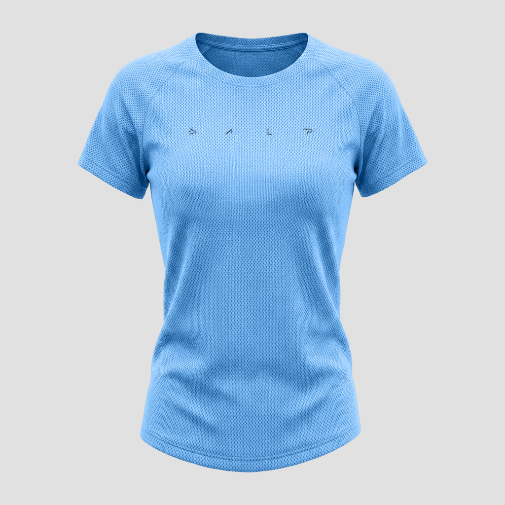 Camiseta Feminina Dry Fit Light Lupus Azul Céu