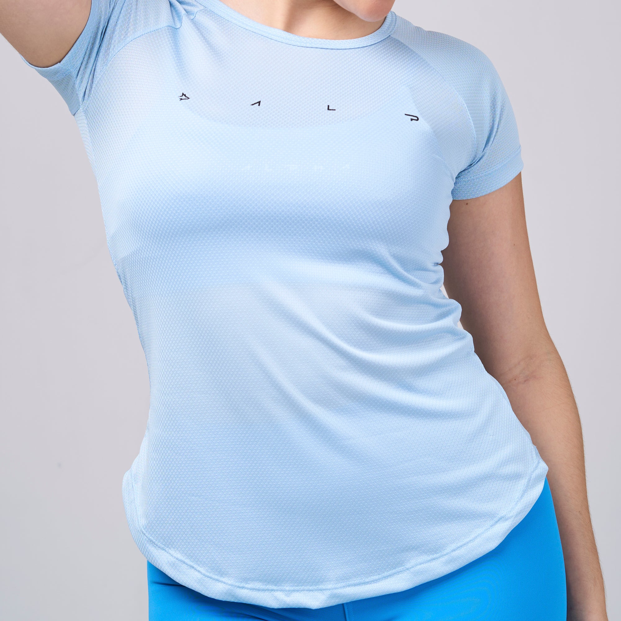 Camiseta Feminina Dry Fit Light Lupus Azul Céu