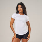Camiseta Feminina Dry Fit Light Lupus Branco