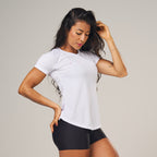 Camiseta Feminina Dry Fit Light Lupus Branco
