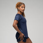 Camiseta Feminina Dry Fit Light Lupus Marinho