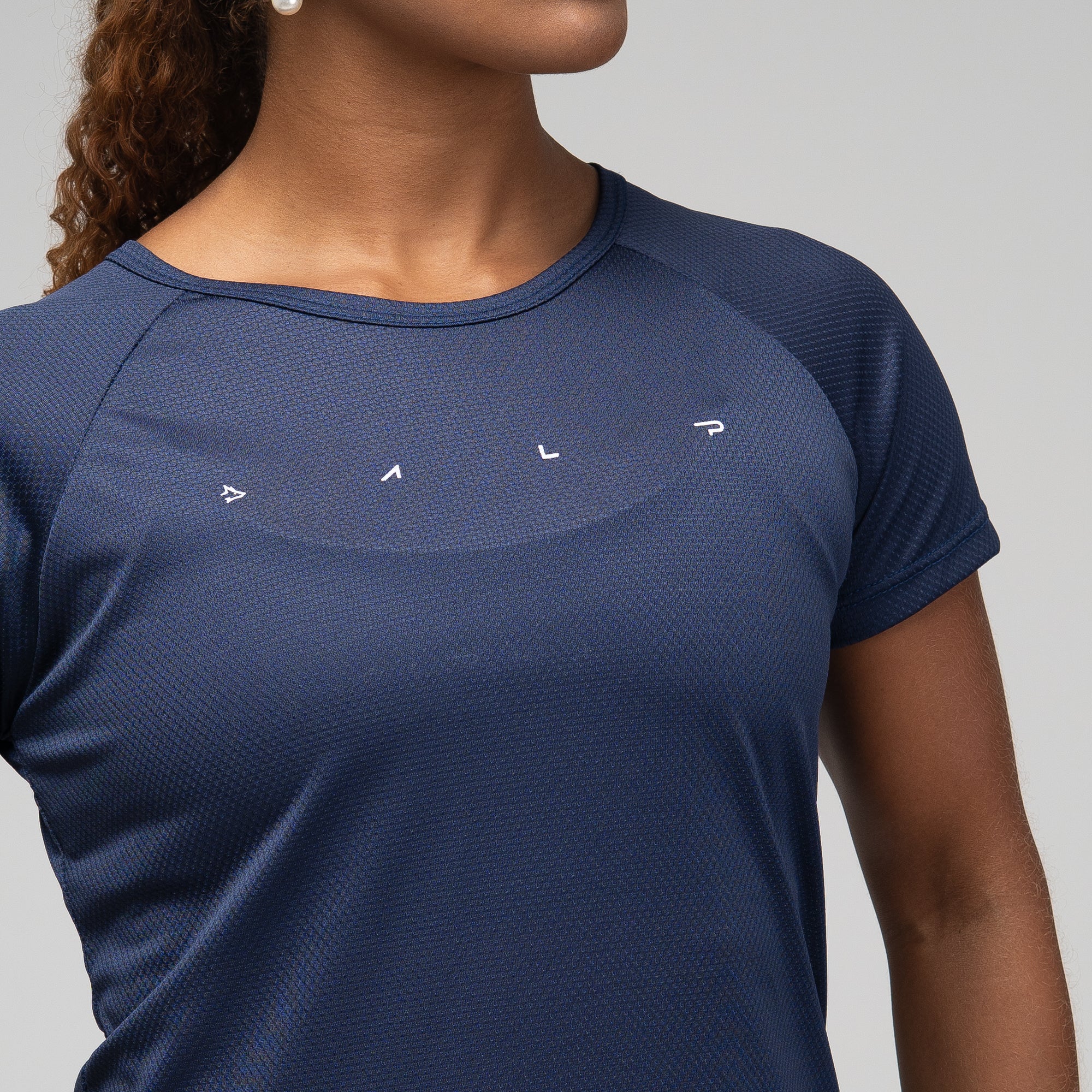 Camiseta Feminina Dry Fit Light Lupus Marinho