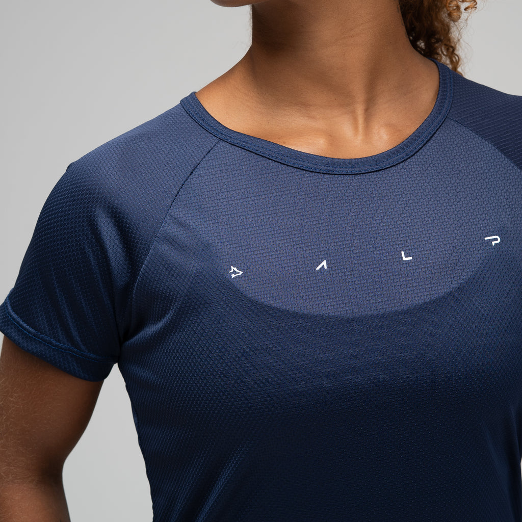 Camiseta Feminina Dry Fit Light Lupus Marinho