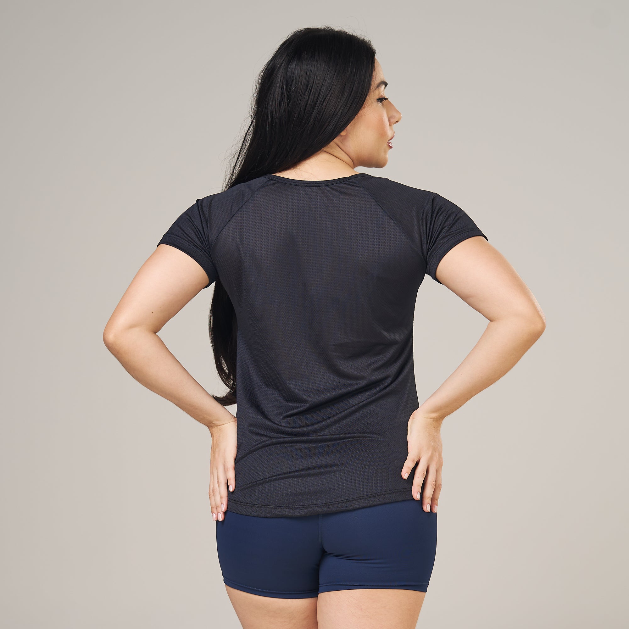 Camiseta Feminina Dry Fit Light Lupus Preto