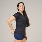 Camiseta Feminina Dry Fit Light Lupus Preto