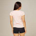 Camiseta Feminina Dry Fit Light Lupus Rosa Claro