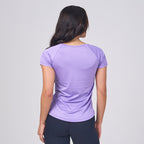 Camiseta Feminina Dry Fit Light Lupus Roxo