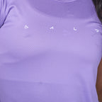 Camiseta Feminina Dry Fit Light Lupus Roxo