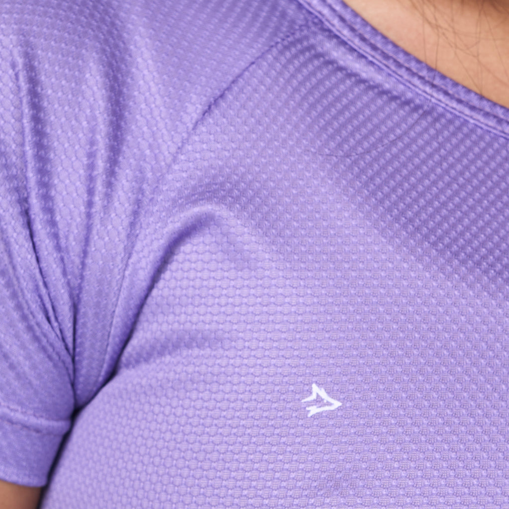 Camiseta Feminina Dry Fit Light Lupus Roxo