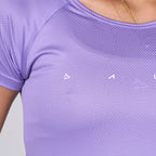 Camiseta Feminina Dry Fit Light Lupus Roxo
