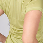 Camiseta Feminina Dry Fit Light Lupus Verde Folha