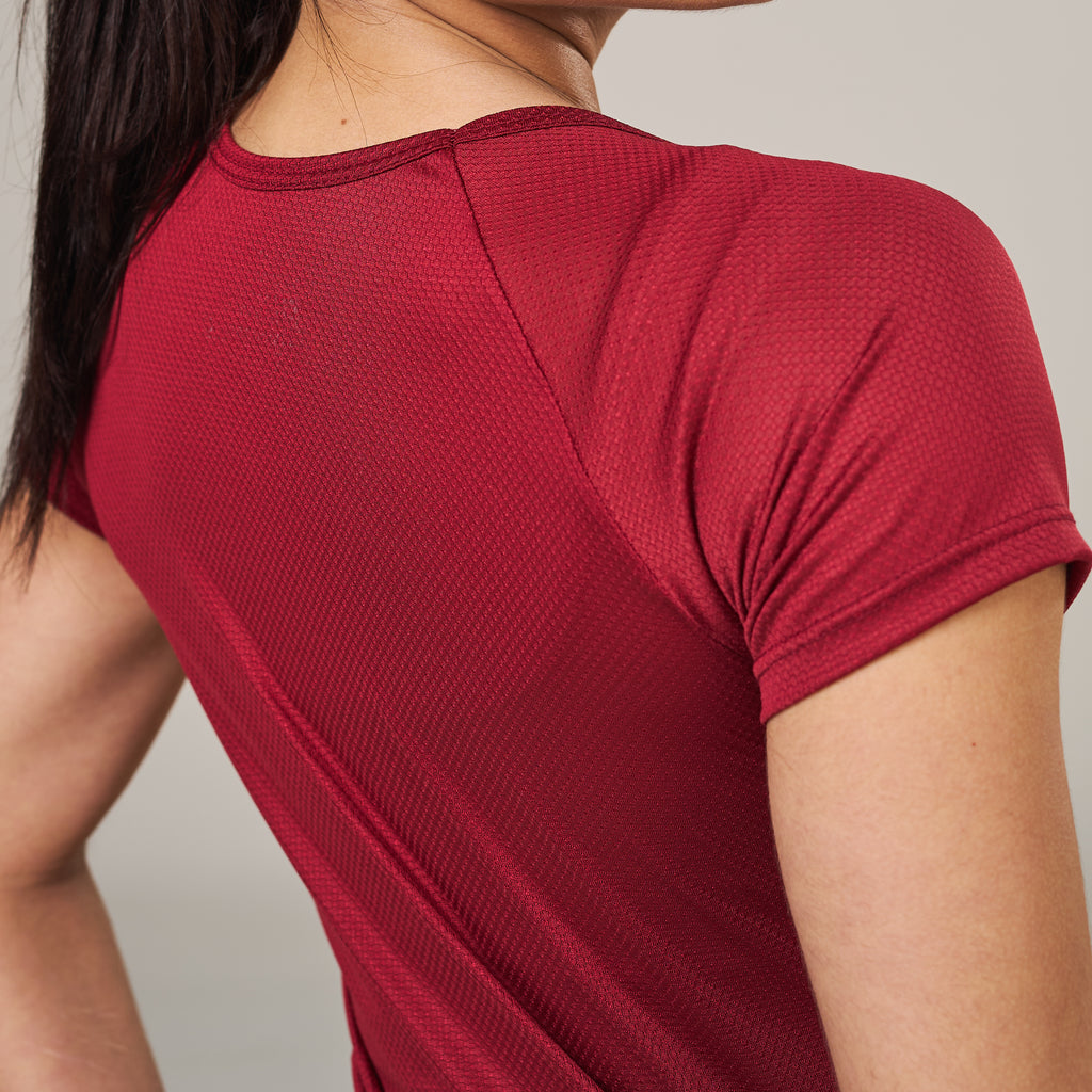 Camiseta Feminina Dry Fit Light Lupus Vermelho Biking
