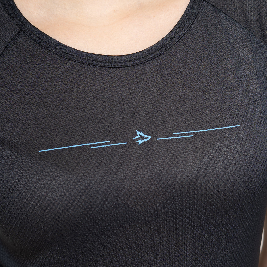 Camiseta Feminina Dry Fit Lupus Vector Preto