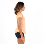 Camiseta Feminina Dry Fit Middle Lupus Coral Suave