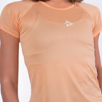 Camiseta Feminina Dry Fit Middle Lupus Coral Suave