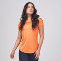 Camiseta Feminina Dry Fit Middle Lupus Laranja