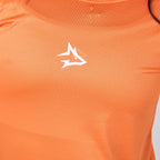 Camiseta Feminina Dry Fit Middle Lupus Laranja
