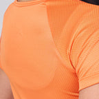 Camiseta Feminina Dry Fit Middle Lupus Laranja