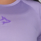 Camiseta Feminina Dry Fit Middle Lupus Lilás Malva