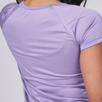 Camiseta Feminina Dry Fit Middle Lupus Lilás Malva